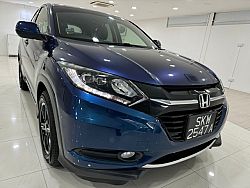 Honda Vezel 1.5X CVT 2015 Blue Push Start Revcam